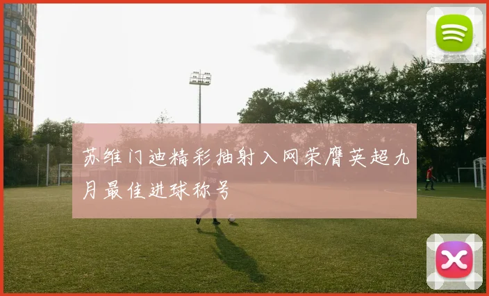 苏维门迪精彩抽射入网荣膺英超九月最佳进球称号